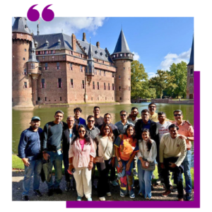 Testimonial 1 Amsterdam Ms. Anita Team