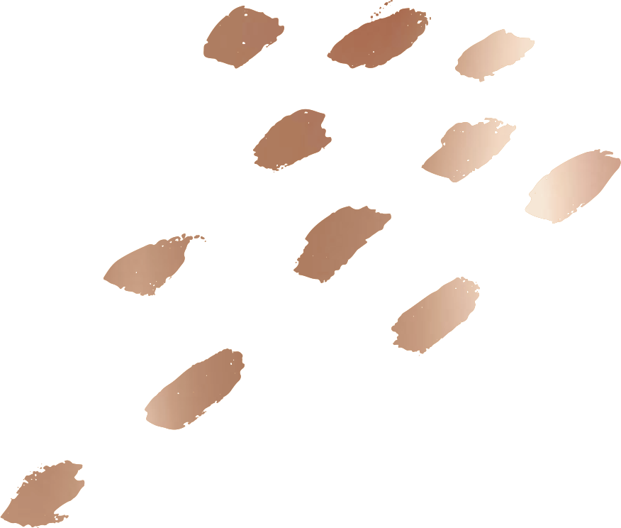 rose gold dots pattern