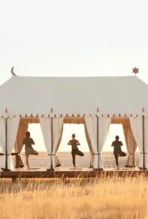 9. Yoga & Persian Tea Bliss